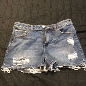 High waisted shorts, size 29, worn once
